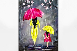 Paint Nite: Hold My Hand Through the Spring Rain, Baby